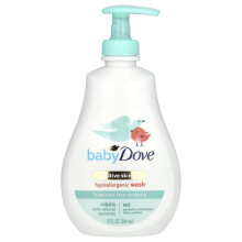 Dove, Baby, Gevoelige Huidverzorging, Hypoallergene Was, Geen Parfum, 13 fl oz (384 ml)