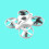 X10mini Πολύχρωμο Φως4CH Μίνι Drone με Έξυπνο Σχεδιασμό για Παιδιά και Ενήλικες, 5