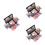 3Pièces Ensemble Multi Palette Fard À Paupières Gloss 5