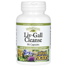 Natural Factors, Liv-Gall Cleanse, 90 Cápsulas