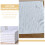 Lingettes de toilette en coton, lot de 3, blanches 6