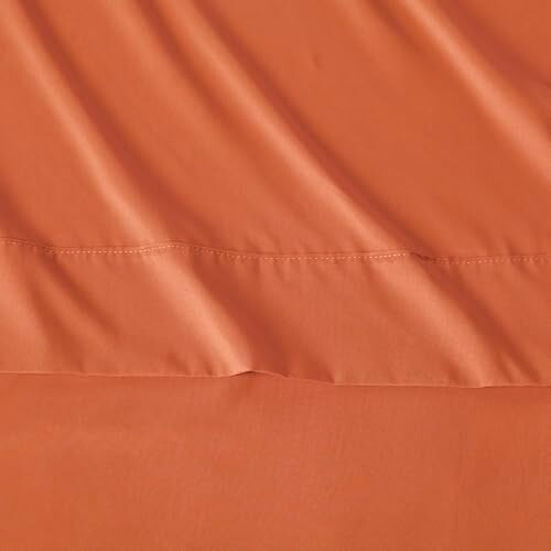 Ensemble de draps en microfibre rose pour lit queen, 4 pièces 2