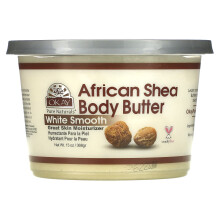 Okay Pure Naturals, Creme Corporal Africana com Shea, Branca Suave, 13 oz (368 g)