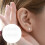 1800Pièces Boucles D'oreilles À Pousser Silicone Blanches Pour DIY 11