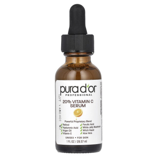 Serum cu Vitamina C, 20%, Profesional, 1 fl oz (29,57 ml)