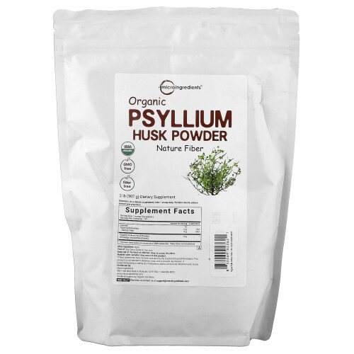 Micro Ingredients, Οργανική Ψυλλίου Πώδη, 2 lb (907 g)