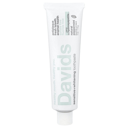 Davids, Hydroxi, Τoothpaste για Ευαίσθητο Δέρμα, Φυσική Μύρωμα Πεπερνής, 4 oz (113 g)