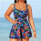 Γυναικεία Μαγιό Modest Σετ δύο τεμαχίων, Μαγιό Tankini, Σετ μπικίνι για το καλοκαίρι, 2
