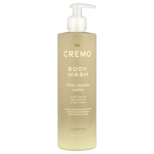 Cremo, Σαμπουάν Σώματος, Λευκό Γιασμή Άμバー, 16 fl oz (473 ml)