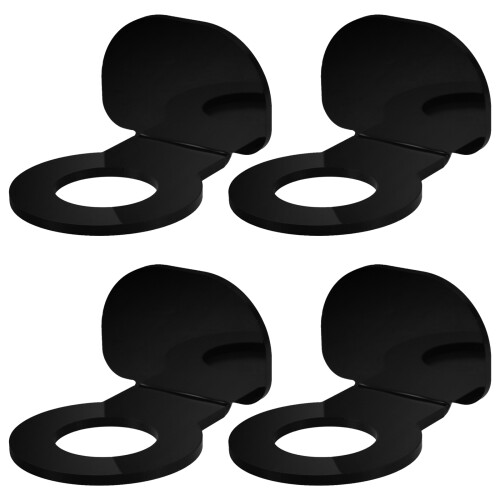 8Pièces Support Noir , Présentoir Multifonction Sport