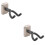 2Pièces Support À Suspendre Wall Mount Pour Ukulélé Et Violon Noir 6