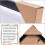 Frame Corner Protectors Cardboard 100 pcs 4