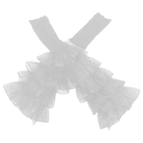 2Paires Bas -Cuisses Ruffle Accessoires Lolita Mode