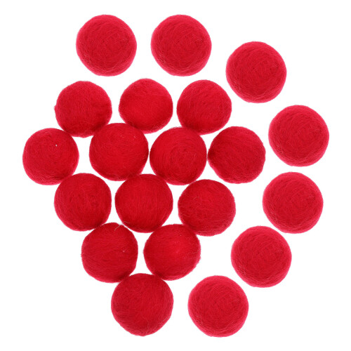 80Pièces Mini Pompoms En Laine Douce Pour Décoration