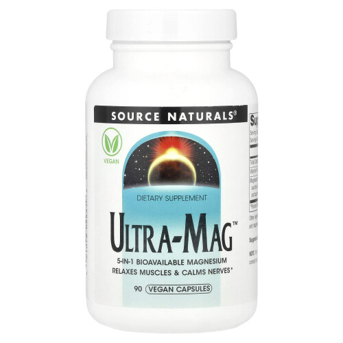 Source Naturals, Ultra-Mag, 90 Capsule Vegan