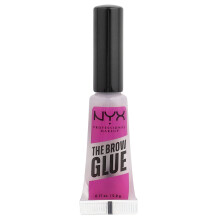 NYX Professional Makeup, The Brow Glue, Instant Brow Styler, 01 Transparant/Glans, 0,17 oz (5 g)