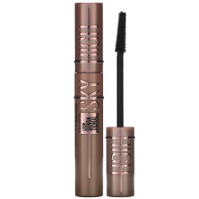 Maybelline, Lash Sensational, Sky High Μαύρος Μαύρος Σκάφος, 801 Πολύ Μαύρος, 0,24 fl oz (7,2 ml)