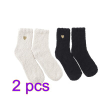 4Paires Amour -Mollet Coton Hiver Coloré