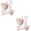 4Ensembles Kit DIY Masques Bols Silicone Et Outils Multicolores 8