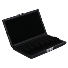 Étui -Anches Basson En Cuir PU Noir Robuste