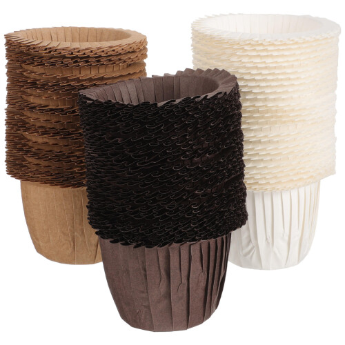 450Pcs Assorted Paper Creative Cupcake Liners Household Muffin Cups