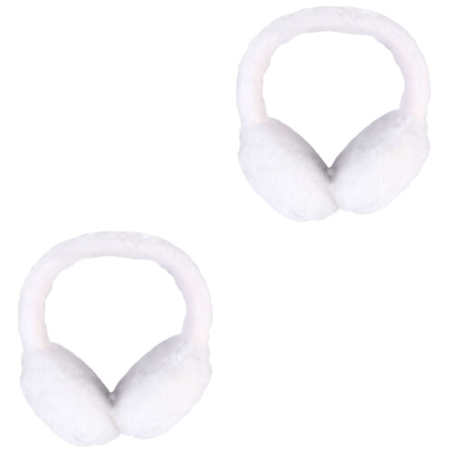 2Pièces Couvre-Oreilles Hiver En Confortable Et 2