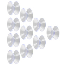 20Pièces Ventouses 30Mm Transparentes Pour Surfaces Lisses