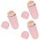 6Pièces Bâtonnets Absorbants D'huile Pierre Rose ABS 8