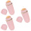 6Pièces Bâtonnets Absorbants D'huile Pierre Rose ABS 9
