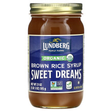 Lundberg, Sweet Dreams, Organická hnedeľná rýžová sirup, 21 oz (595 g)