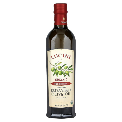 Lucini, Premium Select, Οργανικό Extra Virgin Ελαία Ολίας, 16.9 fl oz (500 ml)