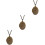 3Pièces Colliers Femme Décoration 5
