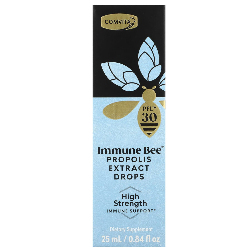 Comvita , Immune Bee, Propolis Extract Drops, Pfl 30, 0.84 Fl Oz (25 Ml)