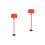 2Ensembles Ensemble Basket Rouge Ajustable Pour Enfants 4