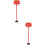 2Ensembles Ensemble Basket Rouge Ajustable Pour Enfants 7
