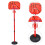 2Ensembles Ensemble Basket Rouge Ajustable Pour Enfants 8