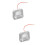 2Pièces Ventilateur Refroidissement Aluminium Stable 8