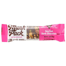 Munk Pack, Bar z orzechami i nasionami, Sea Salt Dark Chocolate, 1,23 oz (35 g)