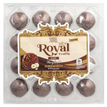 ChocZero, Königlicher Trüffel, Dunkel, Haselnuss, 8,5 oz (240 g)