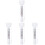 4Pièces Thermomètre Flottant Plastique Mesure Température 3
