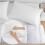King Envelope Pillowcases 20x36 in, 100% Washed Cotton, Set 4