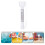 4Pièces Thermomètre Flottant Plastique Mesure Température 11