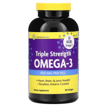 InnovixLabs, Drievoudige krachtige Omega-3, 900 mg, 200 zachte capsules