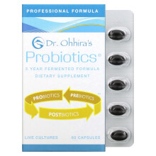 Dr. Ohhira's, Probiotici, 60 Capsule