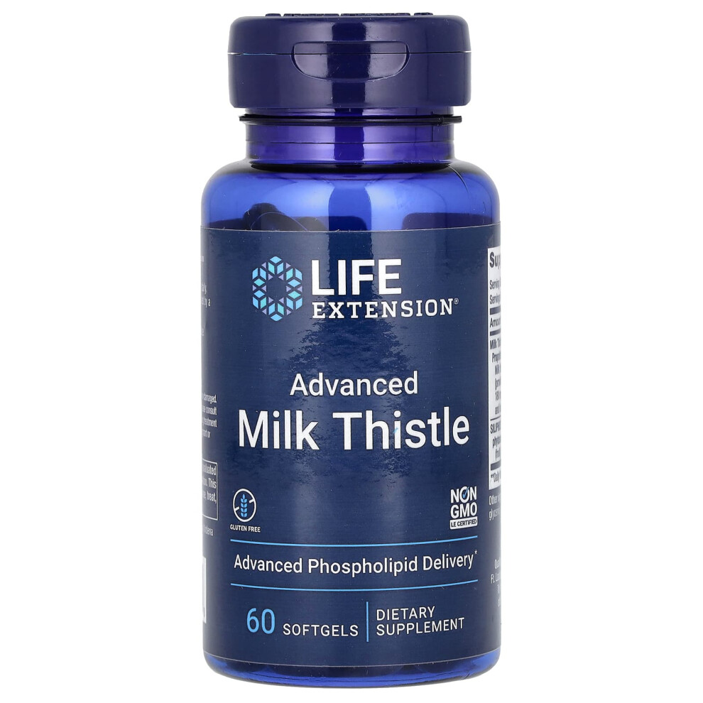 Life Extension Advanced Milk Thistle - 60 Softgels