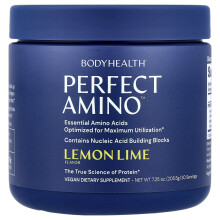 BodyHealth, Amino Perfect, Lime și Lămâie, 7,25 oz (205,5 g)