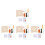 4Ensembles Kit Broderie Punch Needle Bois Pour DIY 4
