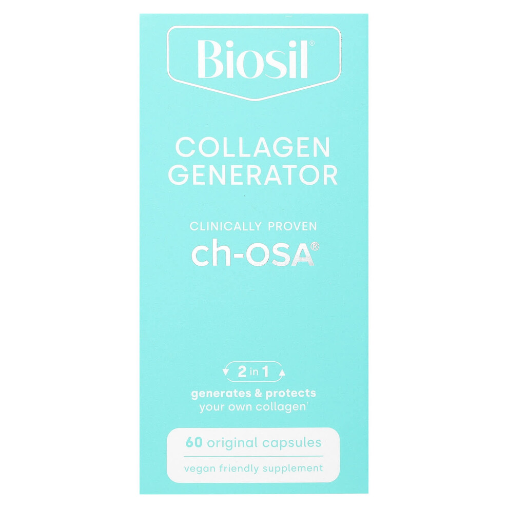 Biosil , Collagen Generator, 60 Original Capsules