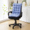 Μαλακό μαξιλάρι καθίσματος και πλάτης με αντιολισθητικά κορδόνια, συμβατό με 5