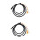 2Pièces Câble Connecteur Audio Multi Usage 6